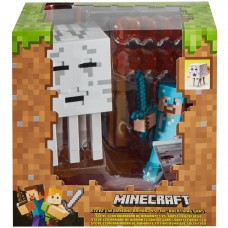 Minecraft Steve vs Fire-breathing Ghast Battle In a Box   